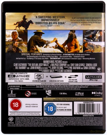 The Outlaw Josey Wales [Blu-Ray 4K]