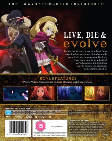 The Unwanted Undead Adventurer - The Complete Season [2xBlu-Ray]