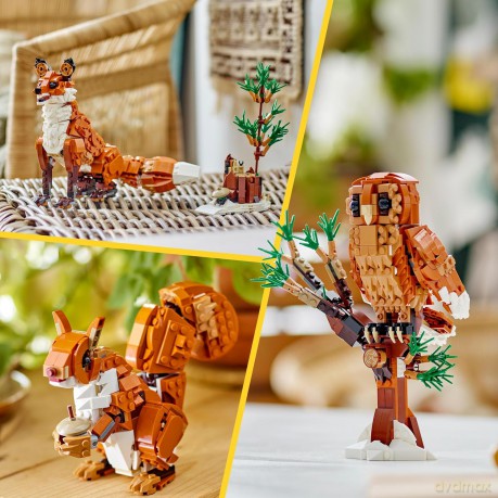LEGO Creator Leśne zwierzęta: Czerwony lis (31154) [KLOCKI]