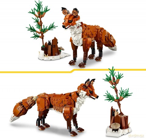 LEGO Creator Leśne zwierzęta: Czerwony lis (31154) [KLOCKI]