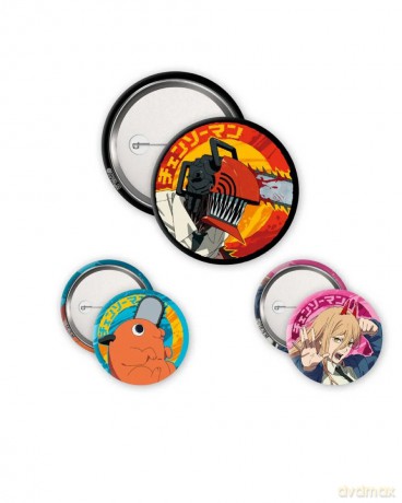 CHAINSAW MAN - Badge Pack - Denji, Devil, Pochita