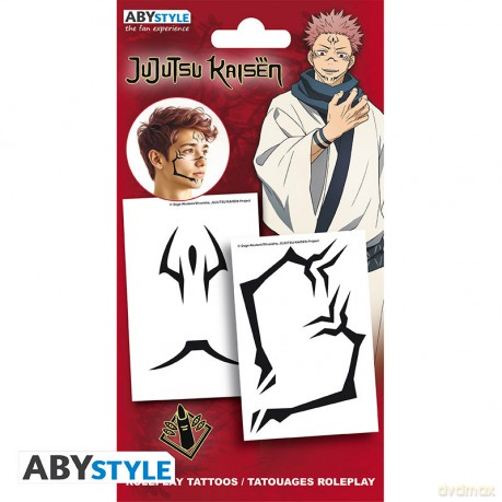 JUJUTSU KAISEN - Tattoos - 15x10cm - X5 