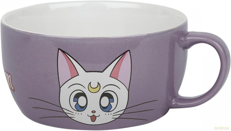 SAILOR MOON - Zestaw śniadaniowy Kubek + Miska - Luna & Artemis