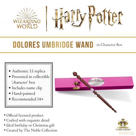 Różdżka Harry Potter - Dolores Umbridge (CE) / Harry Potter - Dolores Umbridge's Wand (Character edition)