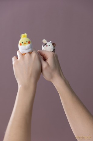 NICI mymochi minis pluszowa zawieszka nimfa Chipsy 5 cm