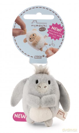NICI mymochi minis pluszowa zawieszka osioł Earl 5 cm
