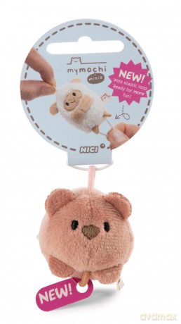 NICI mymochi minis pluszowa zawieszka miś Nomo 5 cm