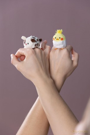 NICI mymochi minis pluszowa zawieszka dalmatyńczyk Dalma 5 cm