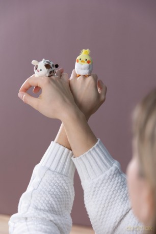 NICI mymochi minis pluszowa zawieszka dalmatyńczyk Dalma 5 cm