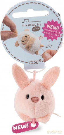 NICI mymochi minis pluszowa zawieszka królik Pibu 5 cm
