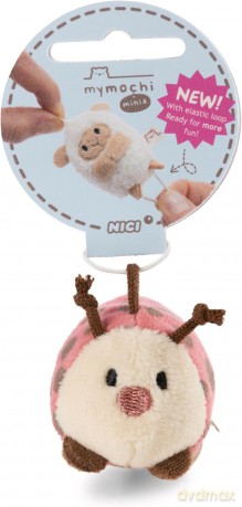 NICI mymochi minis pluszowa zawieszka biedronka Dozz 5 cm