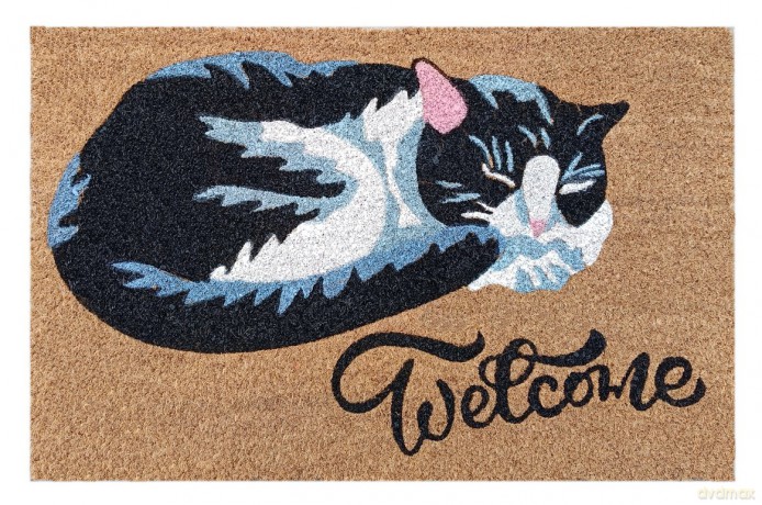 Wycieraczka Welcome Kot 40 x 60 CM
