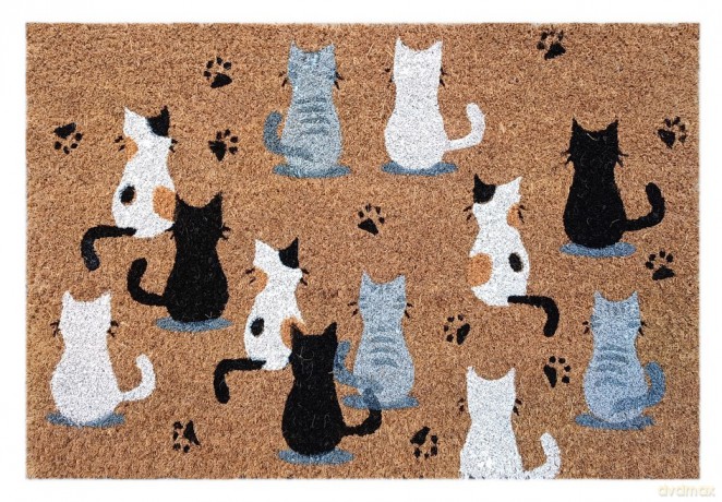 Wycieraczka Koty+Łapki 40 x 60 CM