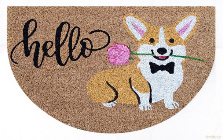 Wycieraczka Corgi 45 x 75 CM