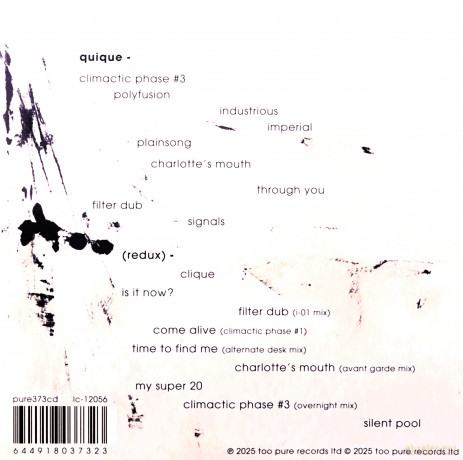 Seefeel: Quique (Redux) [CD]