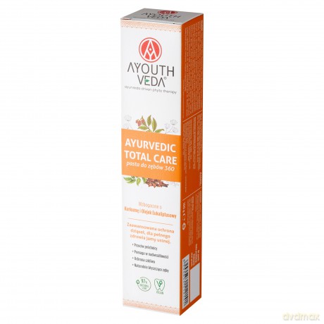 AYOUTHVEDA Ayurvedic Total Care 360 Pasta do zębów 100 g