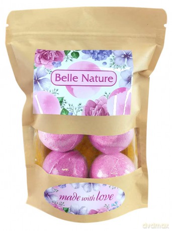 BELLE NATURE KULE d/kąp 6x50g Leśne Jagody