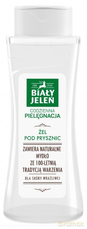BIAŁY JELEŃ Codzienna Pielęgnacja Żel pod prysznic do skóry wrażliwej 300 ml