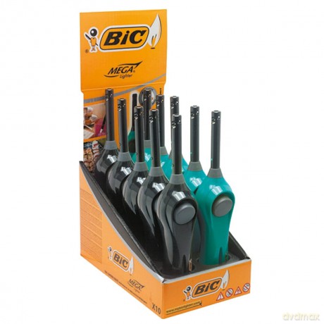 BIC Zapalarka U140 MEGALIGHTER Blister 10szt