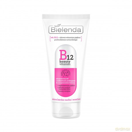 BIELENDA B12 Beauty Vitamin Witaminowy żel z peelingiem 150 ml