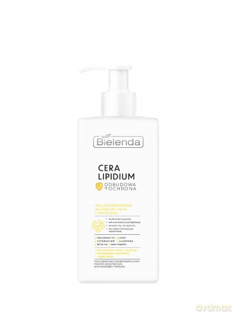 BIELENDA Cera Lipidium Odbudowa + Ochrona Multiceramidowa emulsja do mycia i demakijażu 300 ml