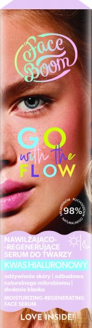 BIELENDA FaceBoom Go With The Flow Nawilżająco- regenerujące serum do twarzy Kwas hialuronowy 25 ml
