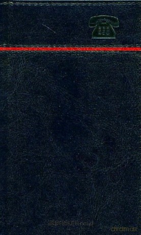 Skorowidz kieszonkowy granat apl. czerw. TELEGRAPH [SZKOŁA]