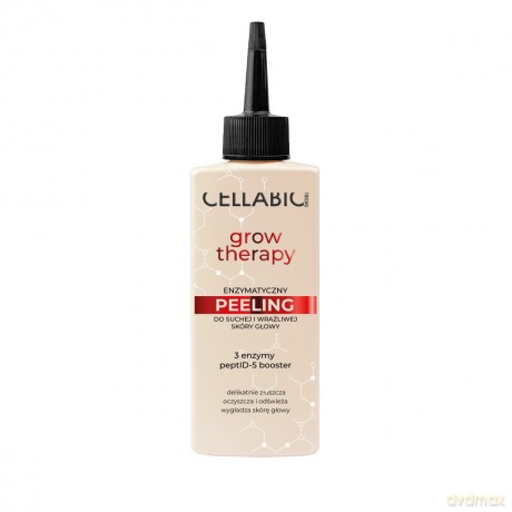 CELLABIC TRICHO Grow Therapy Enzymatyczny Peeling do suchej i wrażliwej skóry głowy 150 ml