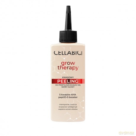 CELLABIC TRICHO Grow Therapy Kwasowy Peeling do przetłuszczającej się skóry głowy 150 ml