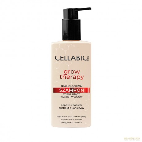 CELLABIC TRICHO Grow Therapy Trychologiczny Szampon stymulujący wzrost włosów 300 ml
