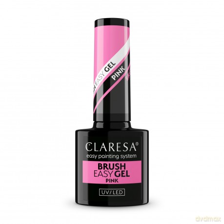 CLARESA Brush Easy Gel Żel do paznokci - Pink 5 g