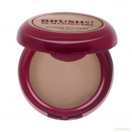 CLARESA Brush Up! by Maxineczka Bronzer wypiekany do twarzy nr 01 Cool 7 g
