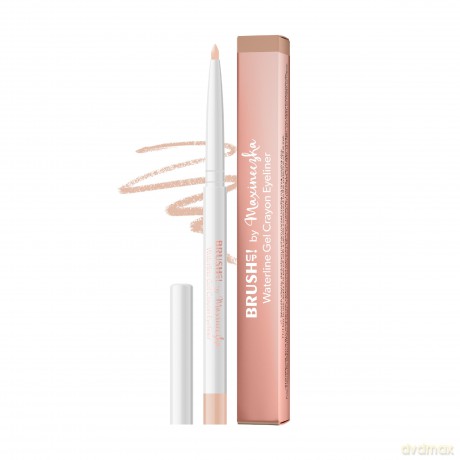 CLARESA Brush Up! by Maxineczka Żelowa Kredka do linii wodnej oka nr 01 Peach Beige 0,28 g