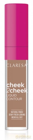 CLARESA Cheek2Cheek Bronzer w płynie 01 Cool Summer 7g