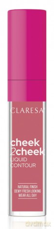 CLARESA Cheek2Cheek Róż w płynie 02 Sweet Shake 6.5g