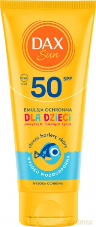 DAX Sun Emulsja ochronna dla dzieci SPF 50 Travel 100 ml