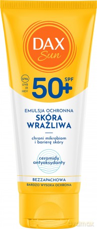 DAX Sun Emulsja ochronna dla skóry wrażliwej SPF 50+ 100 ml
