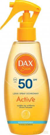 DAX Sun Lekki spray ochronny Active SPF 50 200 ml