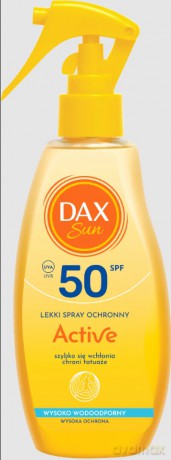 DAX Sun Lekki spray ochronny Active SPF 50 200 ml