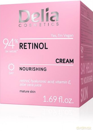 DELIA DC Krem d/twa ujędr/odżywczy RETINOL 50ml