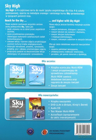 Sky High PL 1 SB CD GRATIS w.2013 LONGMAN [KSIĄŻKA]