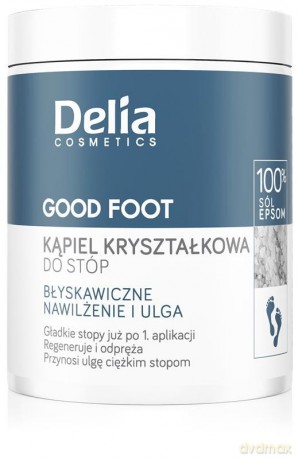 DELIA GOOD FOOT Sól do stóp nawilżająca 300g