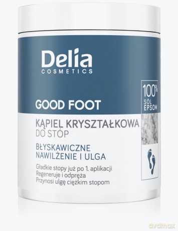 DELIA GOOD FOOT Sól do stóp nawilżająca 300g