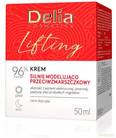 DELIA LIFTING Krem d/tw silnie modelujący 50ml