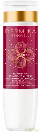 DERMIKA Renovelle Ekskluzywne jaśminowe mleczko - multi eliksir do demakijażu 200 ml