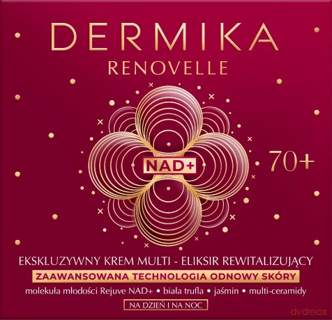 DERMIKA Renovelle Ekskluzywny krem - multi eliksir rewitalizujący 70+ na dzień i na noc 50 ml