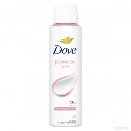 DOVE Powder Soft Deo spray dla kobiet 150 ml