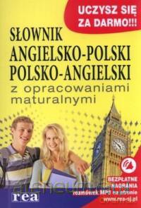 Słownik ang-pol, pol-ang z opr. maturalnymi REA [KSIĄŻKA]