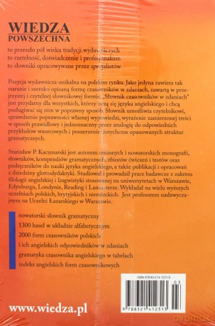 Słownik czasowników w zdaniach polsko-angielski [KSIĄŻKA]