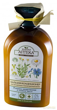 ELFA HAIR Maska 300ml wł.farb.Rumian.+Ol.lniany